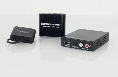 Kokeilussa HDMI-äänierottajat/-jakajat: Miten televisioon saa säädettävän kuuloke- ja äänilähdön?
