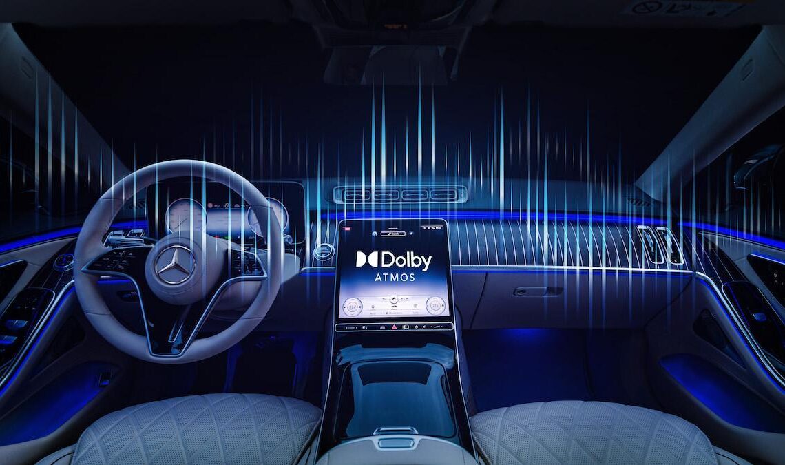 Dolby Atmos -tilaääni saapuu Mercedes-Benzeihin