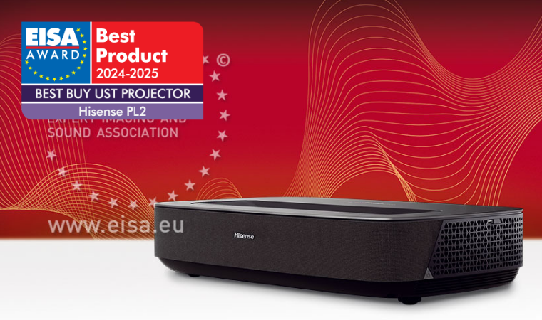 AVPlus EISA BEST BUY UST PROJECTOR 2024 2025 Hisense PL2