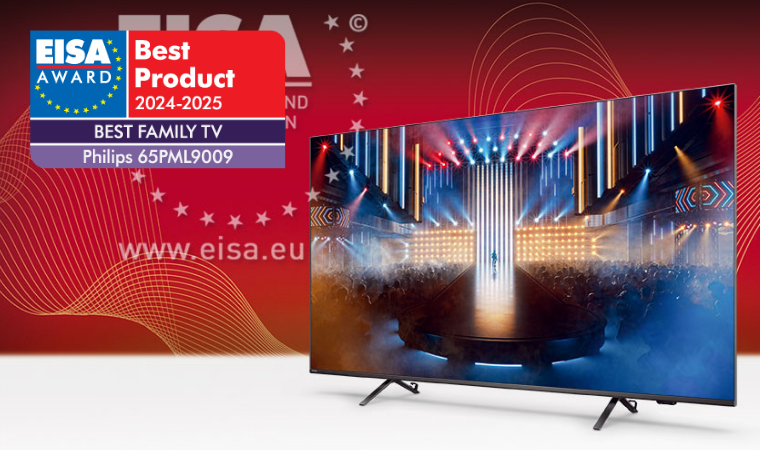 AVPlus EISA BEST FAMILY TV 2024 2025 Philips 65PML9009