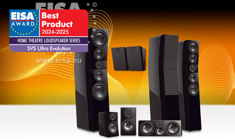 AVPlus EISA HOME THEATRE LOUDSPEAKER SERIES 2024 2025 SVS Ultra Evolution