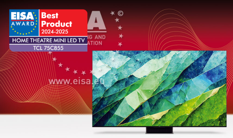 AVPlus EISA HOME THEATRE MINI LED TV 2024 2025 TCL 75C855