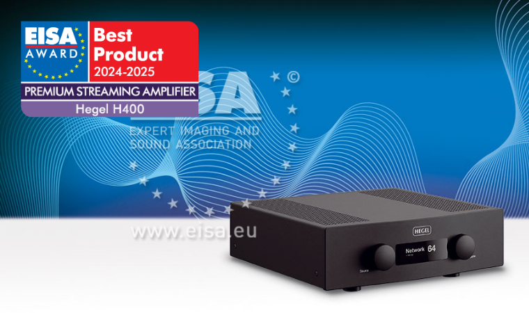 AVPlus EISA PREMIUM STREAMING AMPLIFIER 2024 2025 Hegel H400