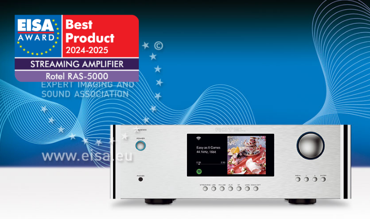 AVPlus EISA STREAMING AMPLIFIER 2024 2025 Rotel RAS 5000