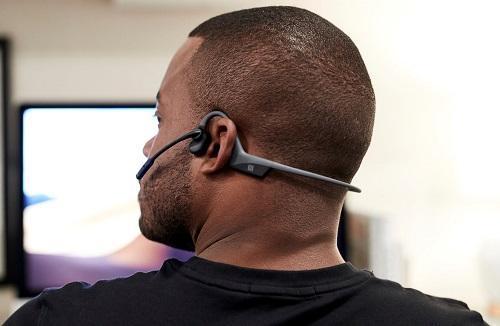 AfterShokz OpenComm behind