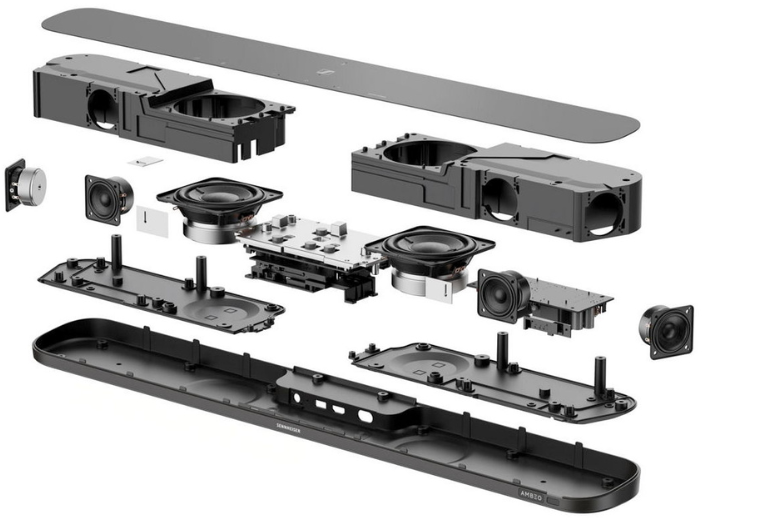 Ambeo ancora più piccolo Sennheiser Ambeo Mini soundbar speaker 3