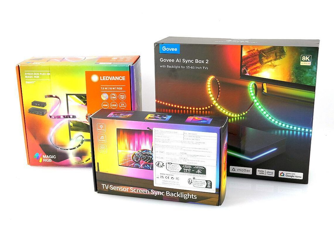 Sistemi di retroilluminazione Ambilight per TV: questi dispositivi creano una retroilluminazione adattiva per il tuo televisore.
