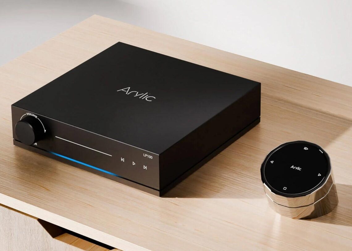 L'Arylic LP100 mira a riunire musica online, audio wireless e sorgenti stereo domestiche tradizionali in un unico dispositivo, consentendo persino la regolazione fine del suono.