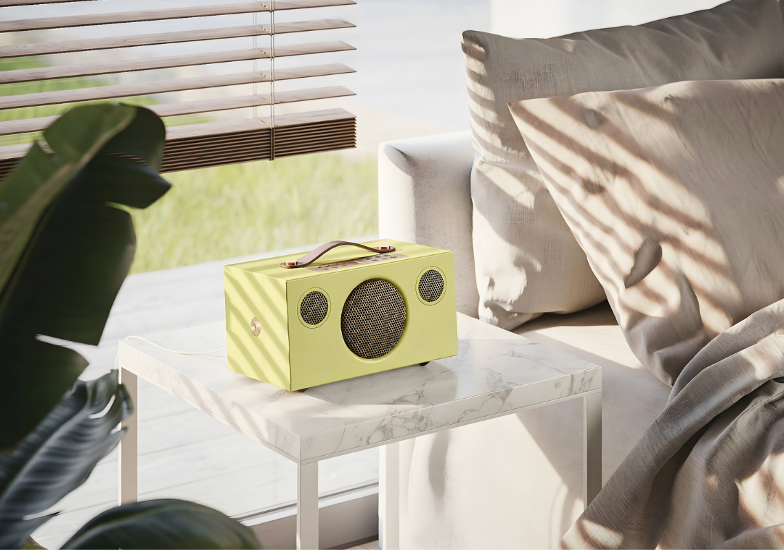 Audio Pro presenta una versione gialla in edizione limitata del diffusore C5 MkII W.