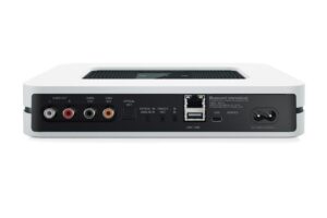 BLUESOUND NODE2 WHT Back LR