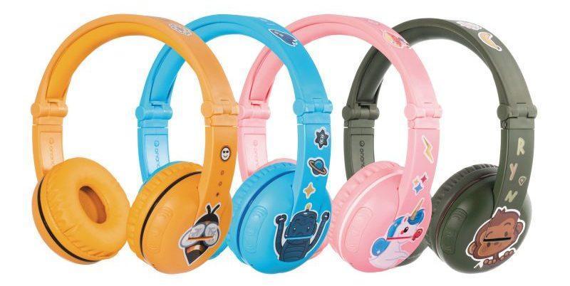 Kahdet uudet lapsille suunnatut BuddyPhones-kuulokkeet Suomeen – molemmissa äänenvoimakkuuden rajoitin