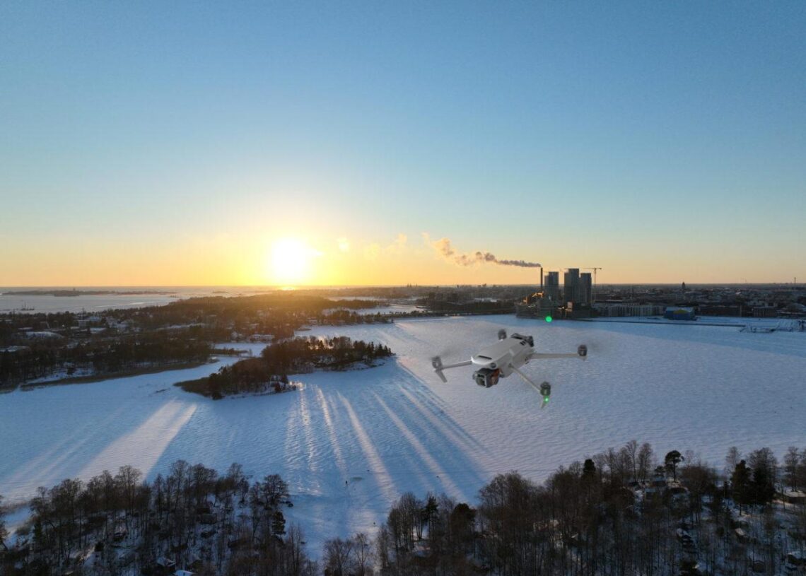 Näillä vinkeillä talvikin voi olla kuvauskopterin lennättämisen sesonkiaikaa