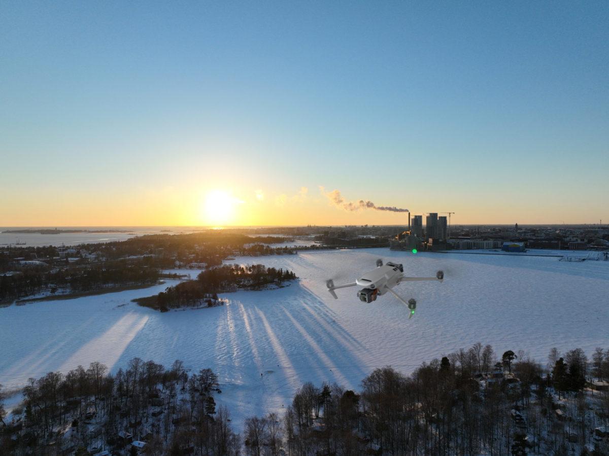 Näillä vinkeillä talvikin voi olla kuvauskopterin lennättämisen sesonkiaikaa