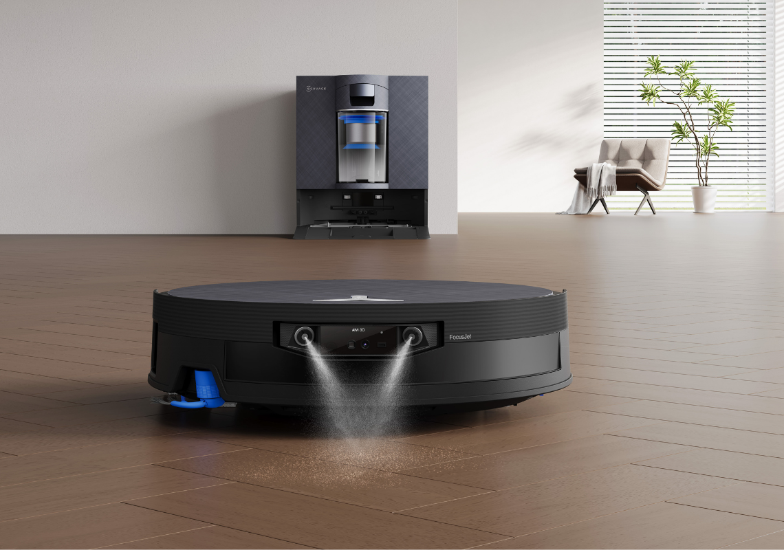 Presentato Deebot X12: include prelavaggio, spazzola a rullo e stazione di svuotamento senza sacco.