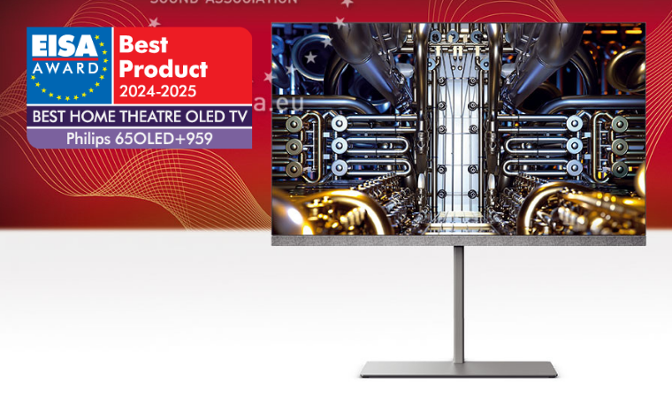 EISA BEST HOME THEATRE OLED TV 2024 2025 Philips 65OLED959 1