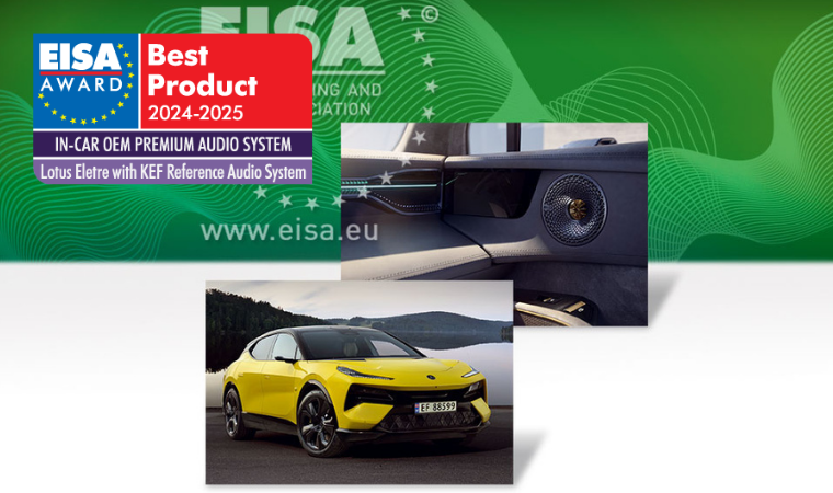 EISA IN CAR OEM PREMIUM AUDIO SYSTEM 2024 2025 Lotus Eletre with KEF Reference Audio System