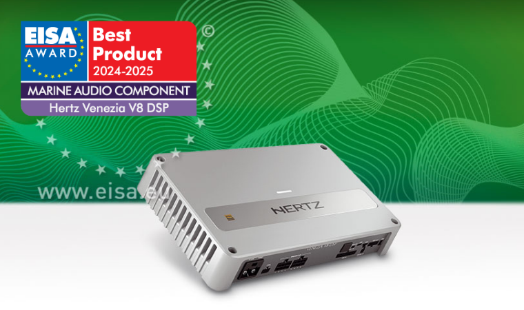 EISA MARINE AUDIO COMPONENT 2024 2025 Hertz Venezia V8 DSP