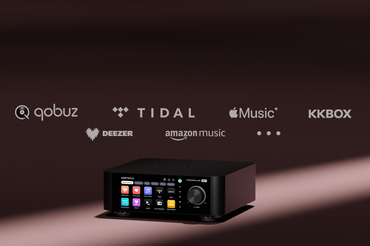 Eversolo Play Elegante amplificatore di streaming per sistemi audio moderni 1