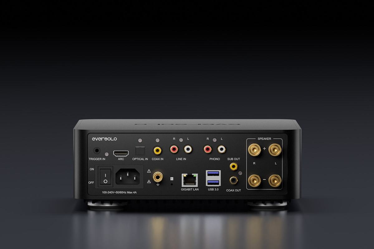 Eversolo Play Elegante amplificatore di streaming per sistemi audio moderni 3