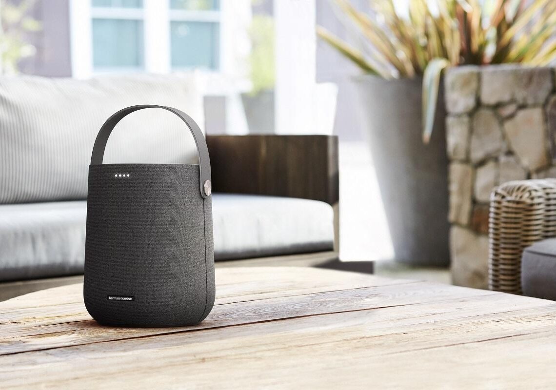 Harman Kardon Citation 200 – Altoparlante potente e portatile con streaming wireless Wi-Fi e Bluetooth.