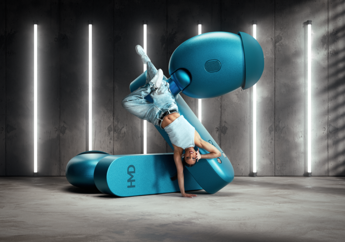 HMD presenta Amped Buds: le prime cuffie con una custodia che ricarica il telefono.
