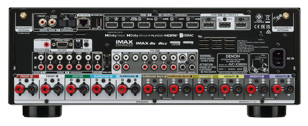 High Denon AVC X3900H E2 StudioB