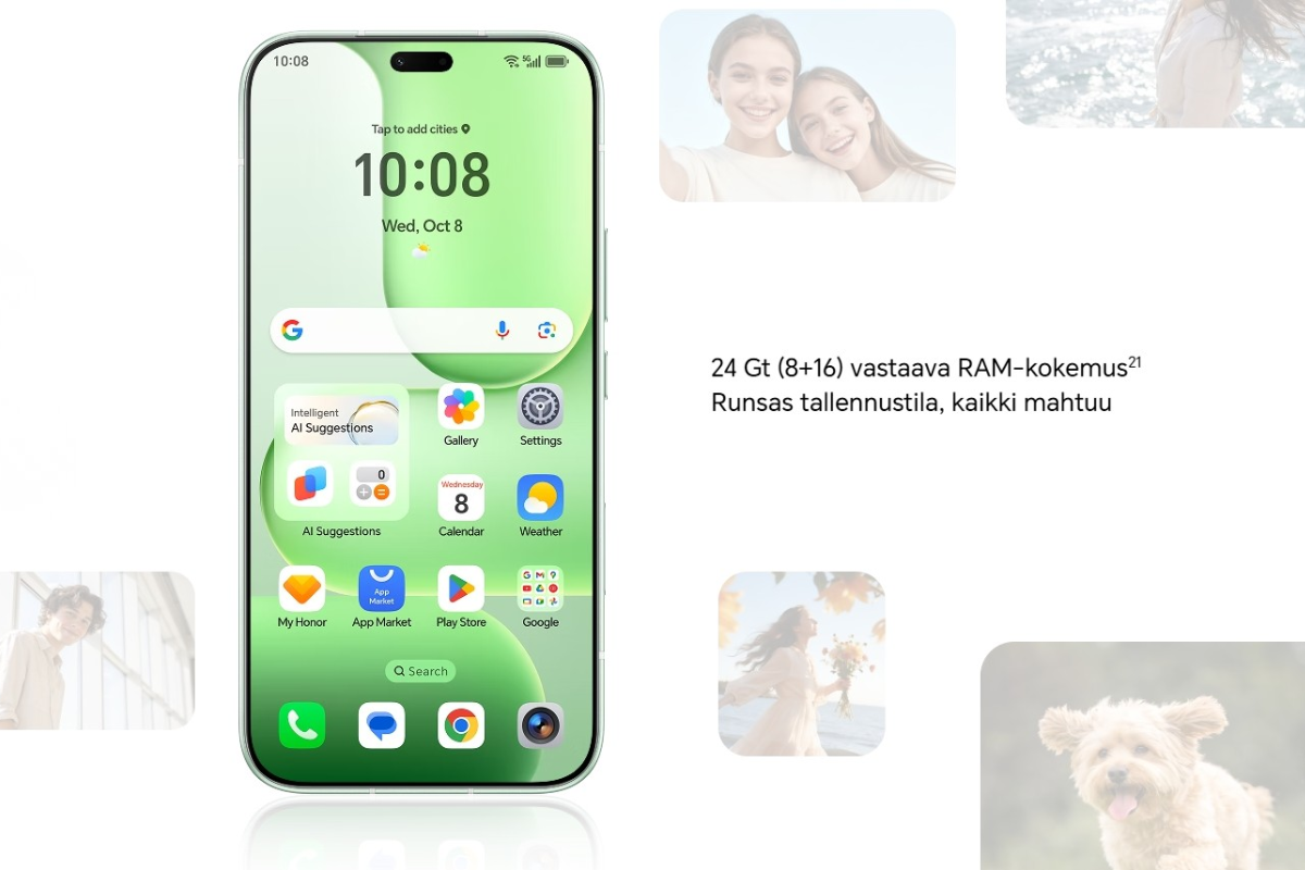 Honor 600 Lite tuo metallirungon ja suuren akun keskihintaluokan puhelimeen 6