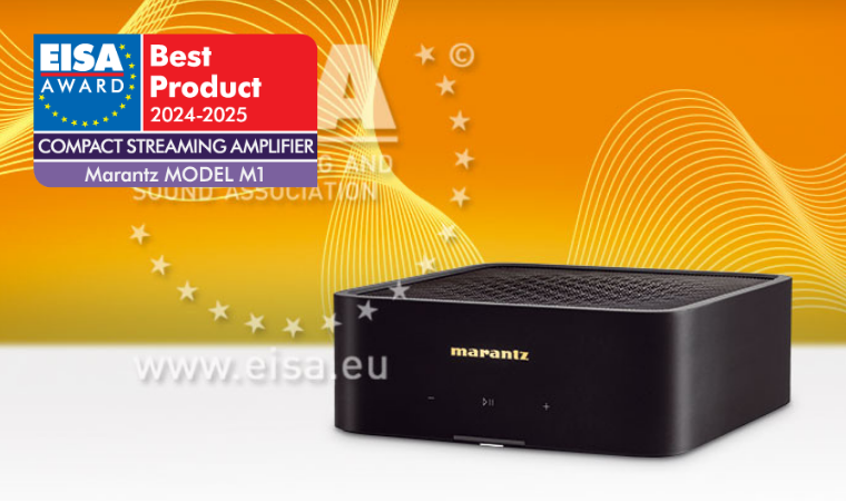 Joint EISA COMPACT STREAMING AMPLIFIER 2024 2025 Marantz MODEL M1