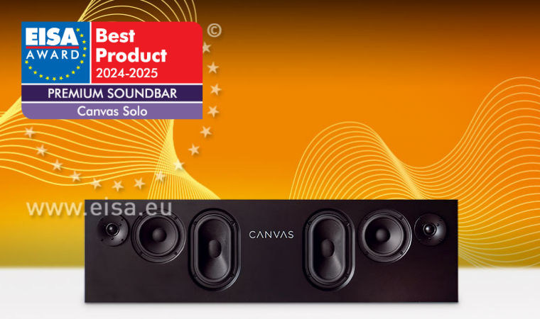 Joint EISA PREMIUM SOUNDBAR 2024 2025 CANVAS SOLO