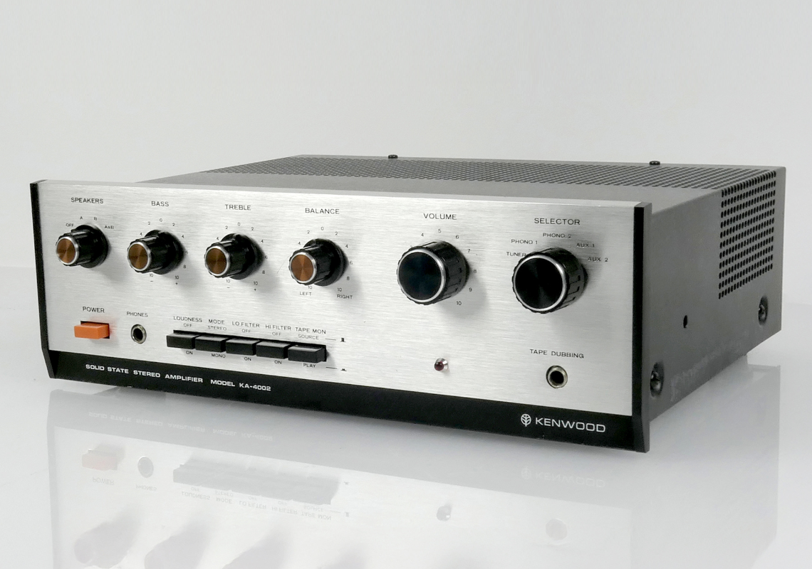Kenwood KA-4002 – Un piccolo amplificatore un tempo eccezionale degli anni '70