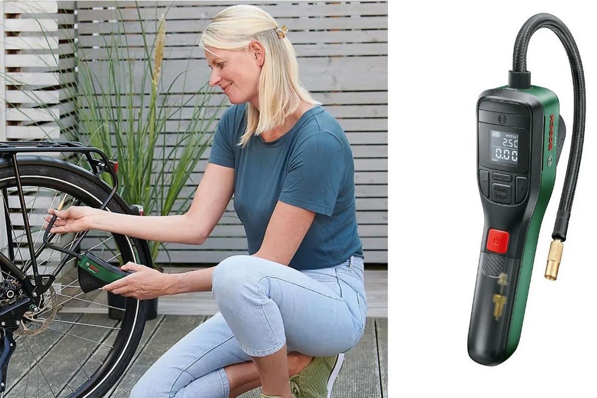 Kesaliite Bosch EasyPump 3 6V akkupumppu