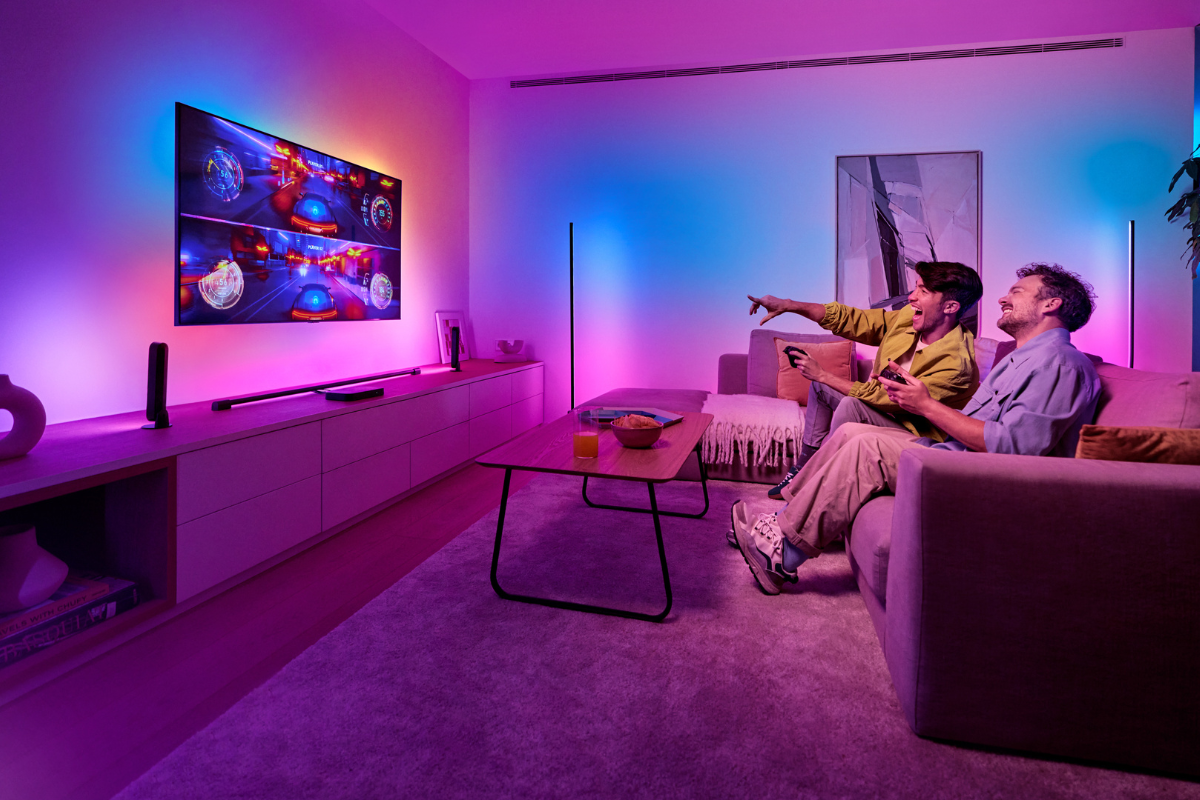 Kokeilussa Philips Hue Play HDMI Sync Box 2