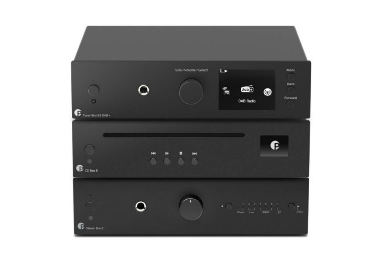 Kompakti tehovahvistin kotiin: Pro-Ject Stereo Box E tarjoaa monipuolista hifi-ääntä minimalistisessa paketissa