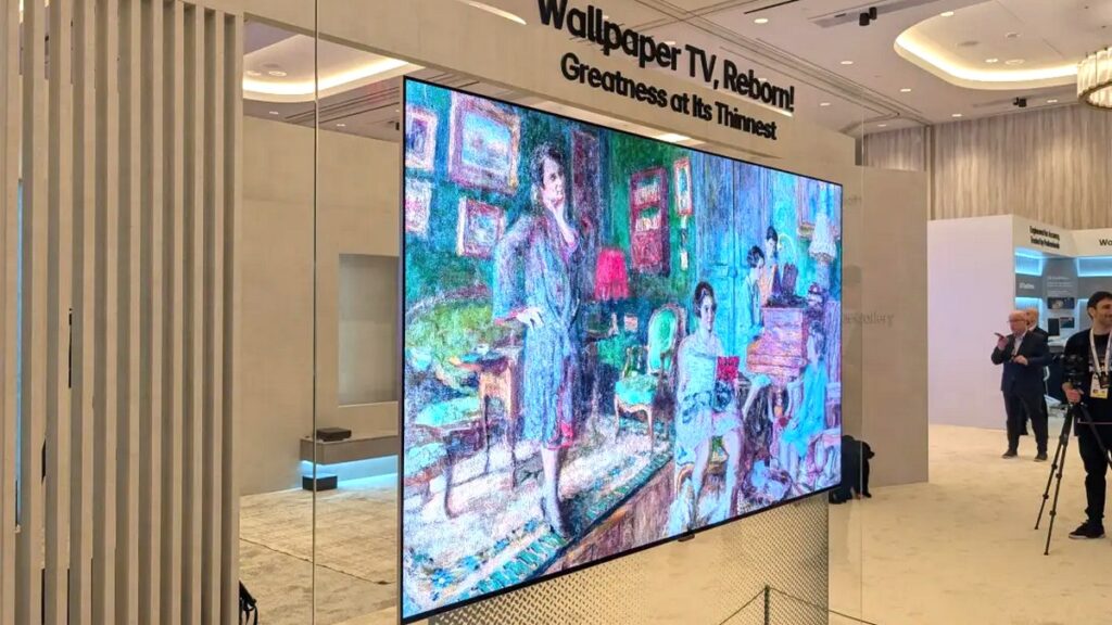 LG OLED evo AI Wallpaper TV W6