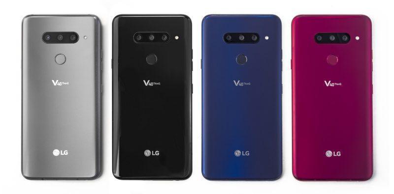 LG esitteli V40 ThinQin – kolme takakameraa ja kaksi etukameraa sekä järeä da-muunnin