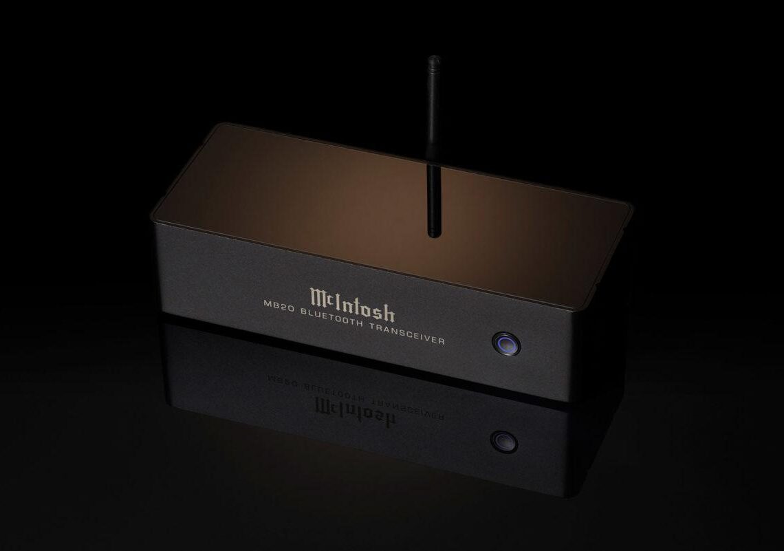 Il produttore di fascia alta McIntosh ha introdotto un modulo Bluetooth