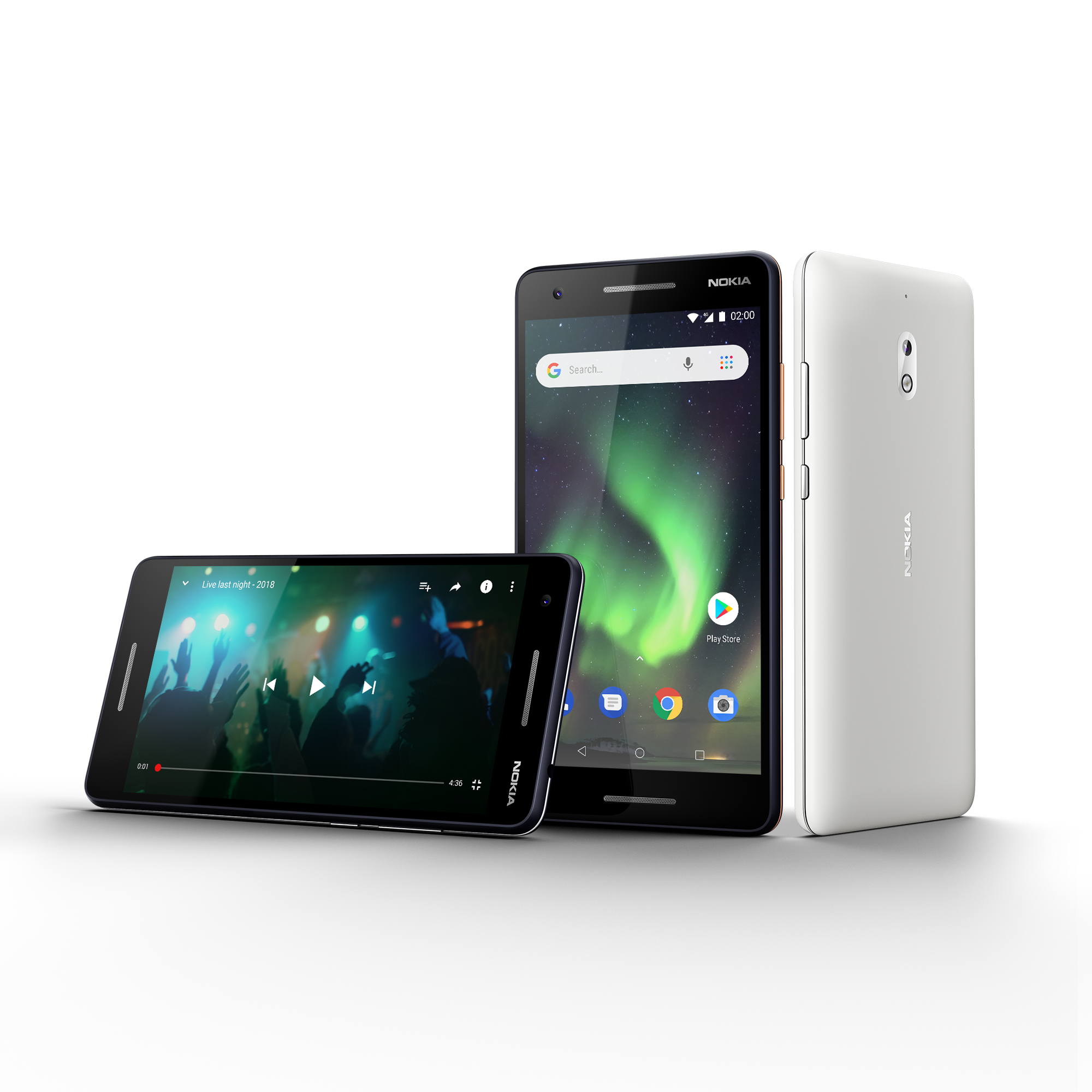 Nokia 2.1 -värivaihtoehdot