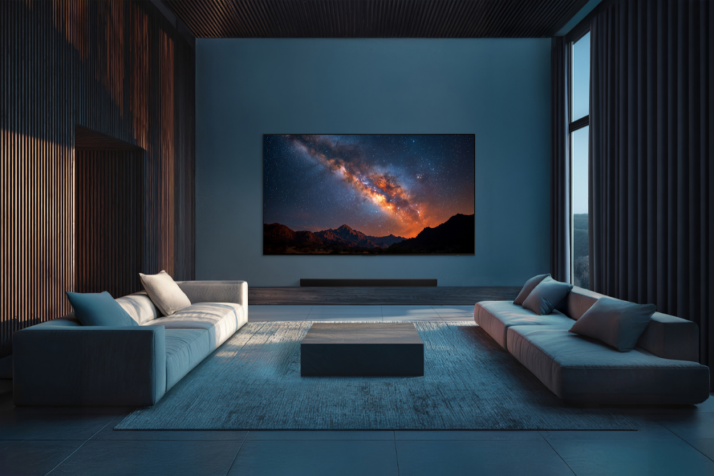 OLED S90H 2026 OLED S90H FRONT WALL Beauty Shot