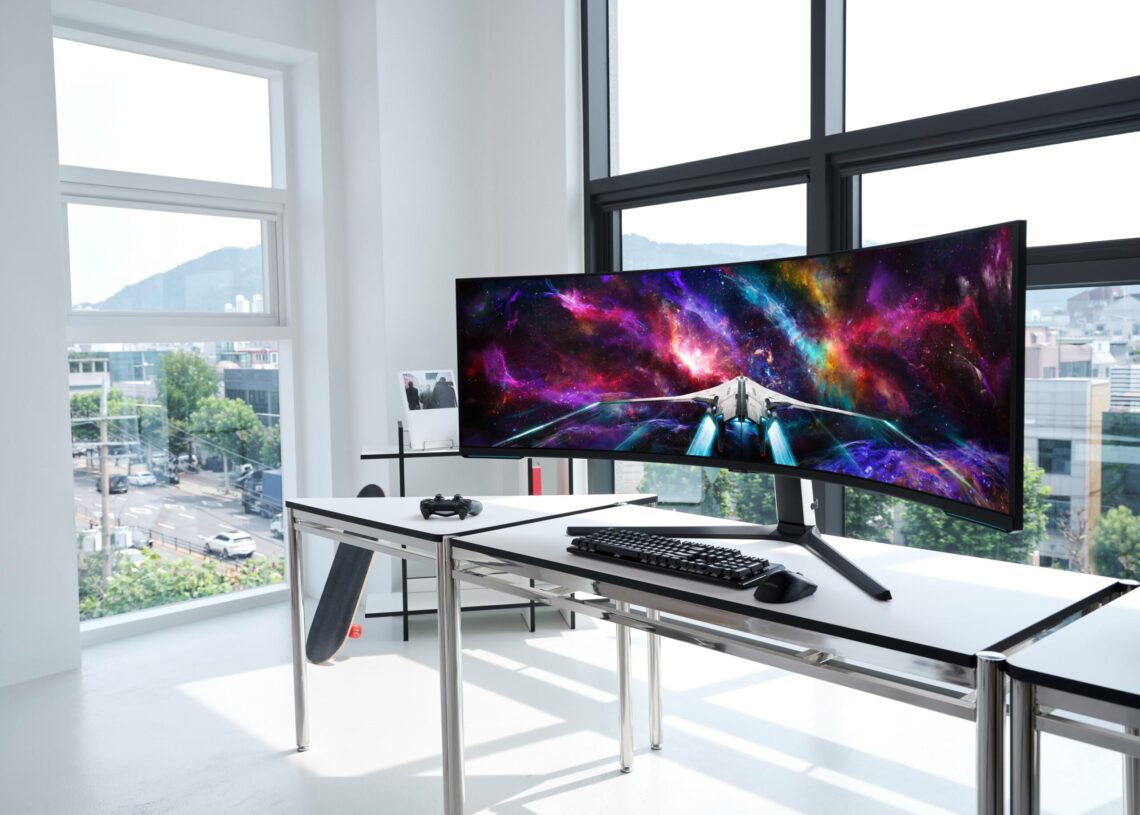 Samsung julkisti maailman ensimmäisen Dual UHD -pelinäytön: Odyssey Neo G9 57″