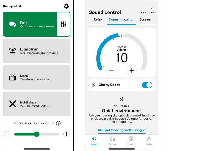 Parivertailu Doro HearingBuds Sennheiser Conversation Clear Plus 4