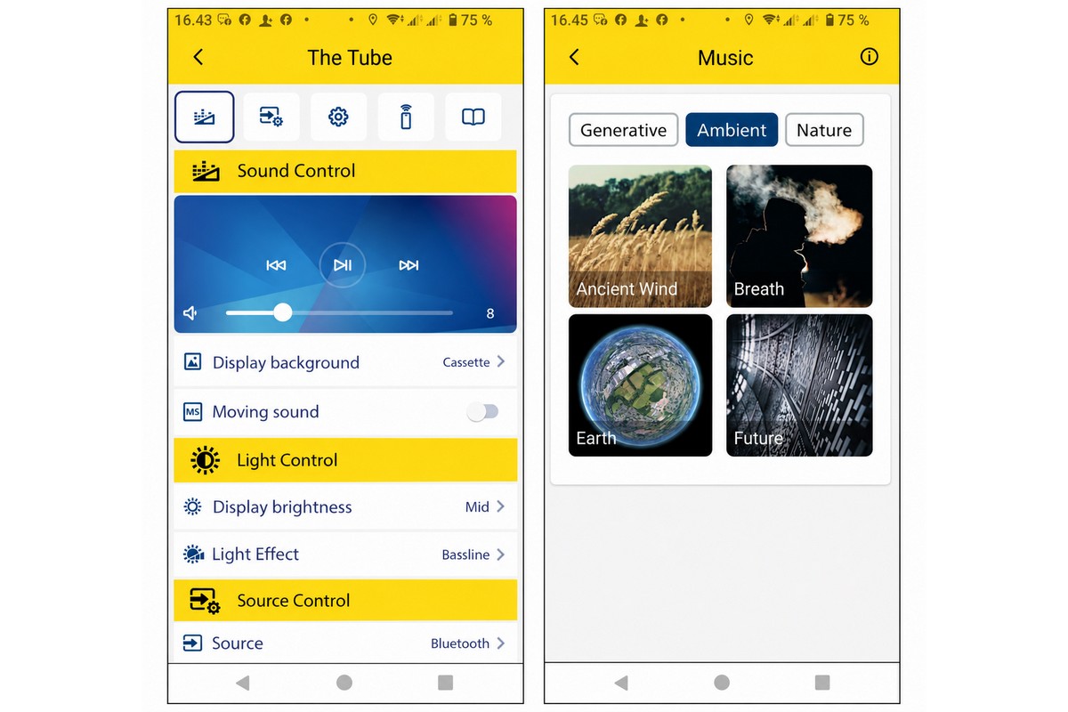 Philips-MovingSound-app-kollaasi