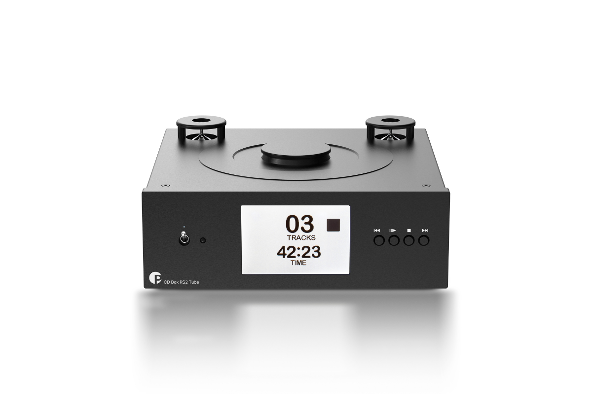 Pro Ject porta il calore delle valvole nella riproduzione dei CD con il nuovo lettore CD a valvole CD Box RS2 Tube player 1