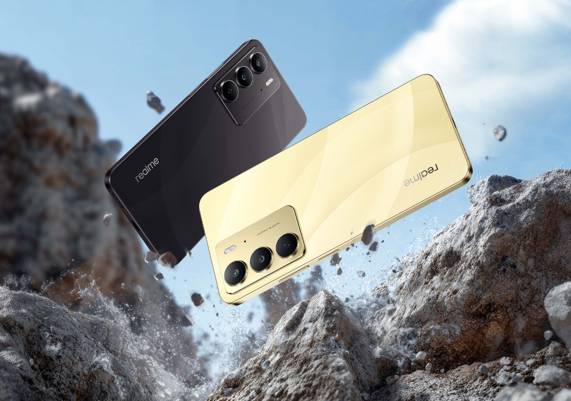Realme C75 – Ensimmäinen armeijatason kestävyystestin läpäissyt normikokoinen älypuhelin