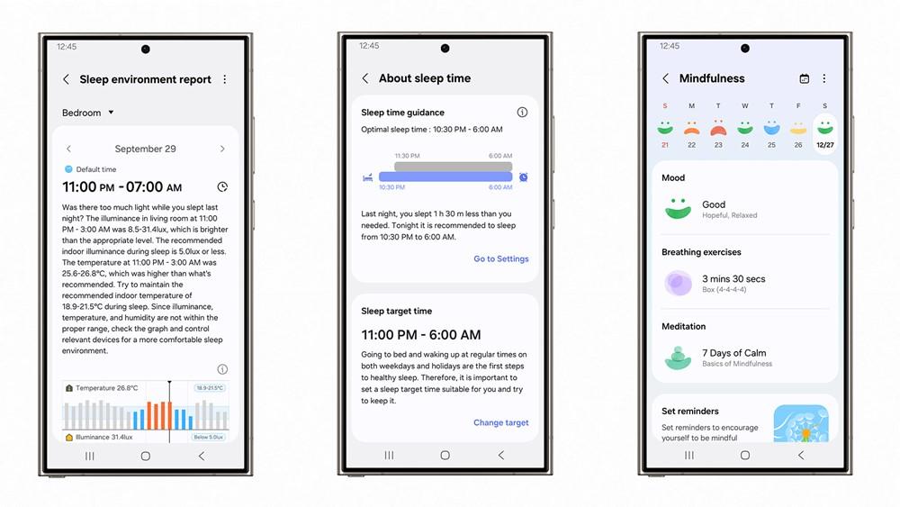 Samsung Mobile Galaxy Ring: nuove dimensioni e aggiornamento principale di Samsung Health2
