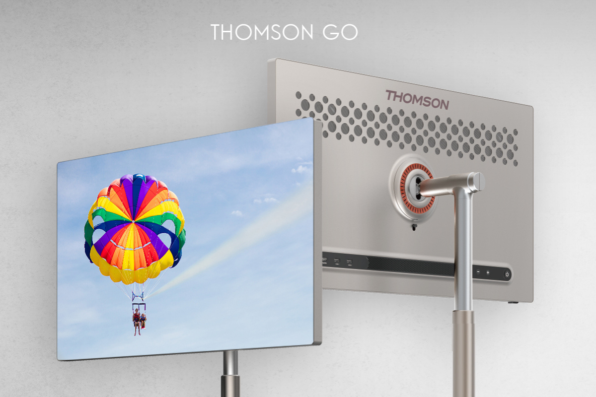 THOMSON Go TV – Liikuteltava televisio kotiin ja työympäristöihin
