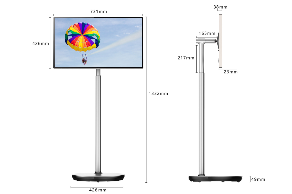 THOMSON presenta Go Plus, un touchscreen portatile Ultra HD da 32 pollici per uso domestico e in ufficio.