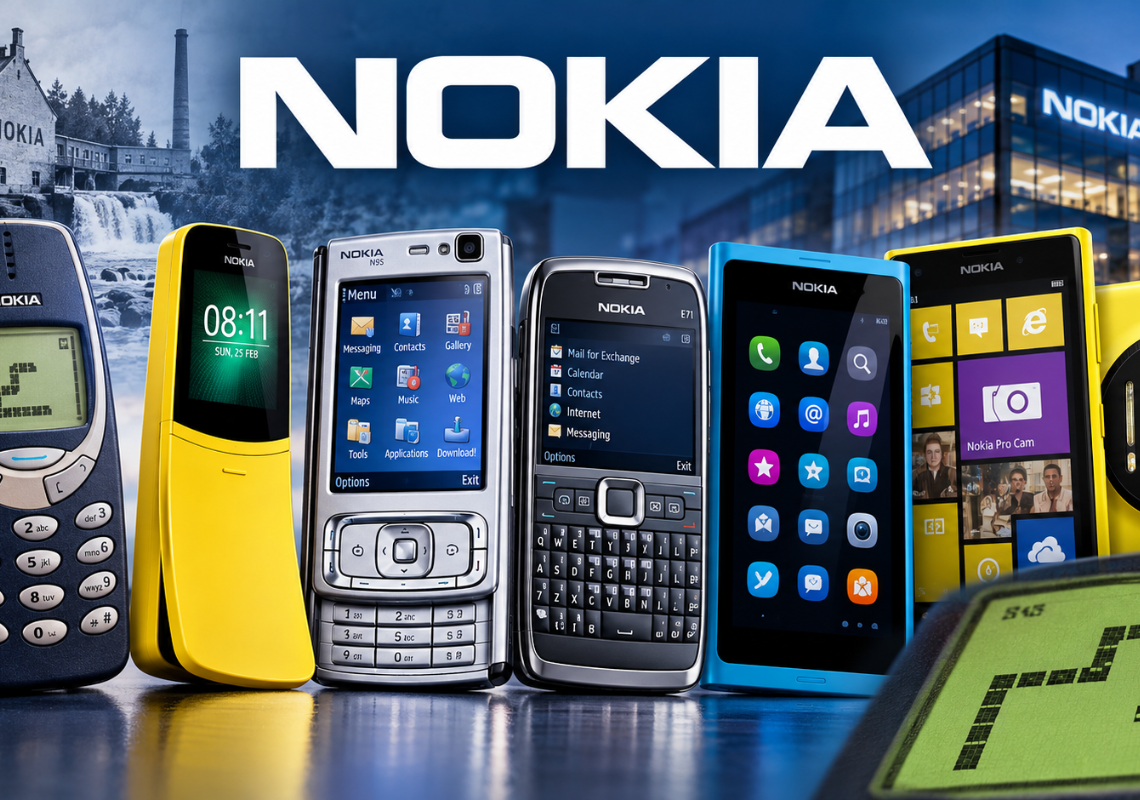 Tietovisa: Nokia puhelimet