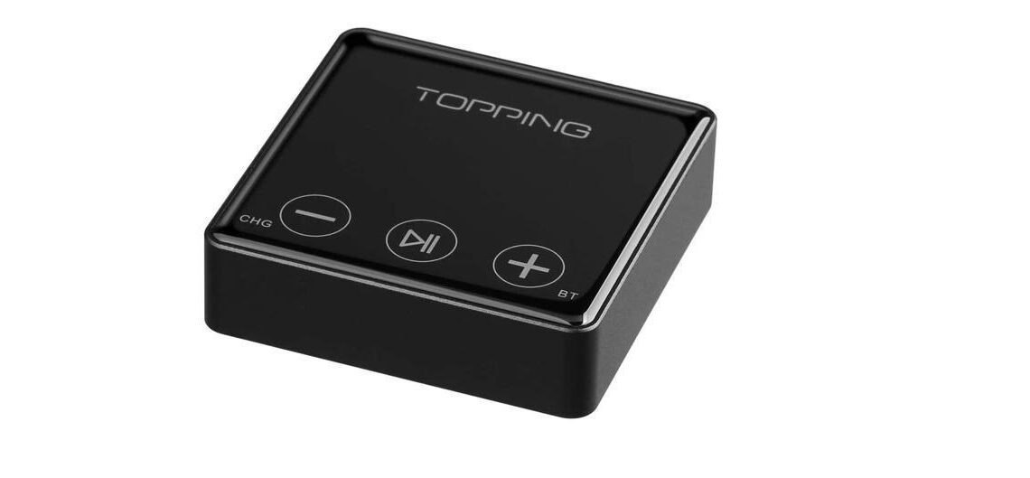 Piccolo ricevitore-DAC Bluetooth alimentato a batteria