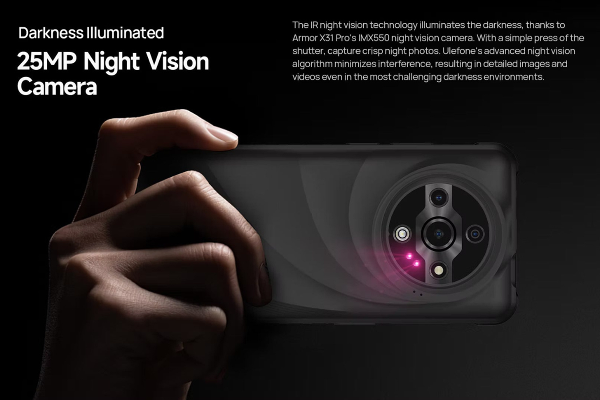 Ulefone ha presentato l'Armor X31 Pro: un telefono per un utilizzo intensivo.
