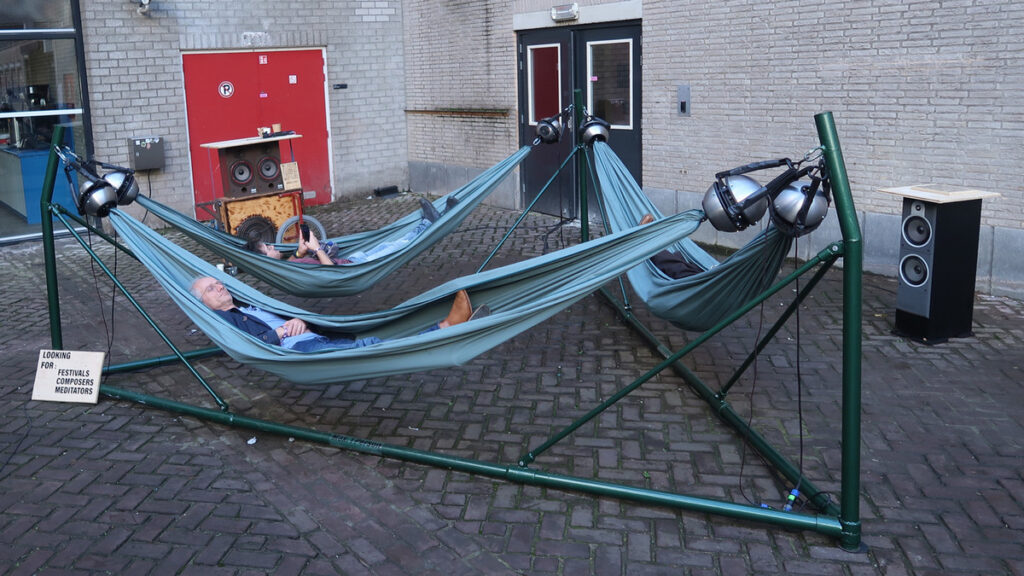 Vibrating Music Hammock